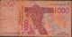 W.A.S. WEST AFRICAN STATES TOGO P815Tn 1000 FRANCS (20)14 FINE - Togo
