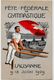 CPA Suisse Helvétia Lausanne 1909 Gymnastique Sport Circulé Voir Scan Du Dos - Port