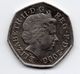 Great Britain 2000  50 PENCE Commemorating  150 Years PUBLIC LIBRARIES  Used In VERY GOOD CONDITION. - 50 Pence