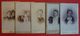 Lot Of 5 Female Kabinet Photographs - Early 1900 - Photographie