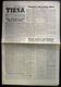 1944.09.30 Lithuania WW II Newspaper/ Tiesa No. 72 - Other & Unclassified