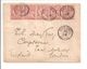 Port Saïd Egypte 5x 10 Ct Type Mouchon1905>London - Covers & Documents