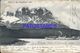 90426 CHILE ESTRECHO DE MAGALLANES CANAL DE LAS MONTAÑAS & SHIP CIRCULATED TO FRANCE POSTAL POSTCARD - Chile