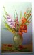 Cpa LOT 4X Litho Illustrateur LALANNE Stelhi  Bouquet Fleur Pot VASE 2x Rose Glaieul Oeillet - Collections & Lots