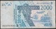 W.A.S. BENIN P216Bc 2000 FRANCS (20)05  FINE NO P.h. - West-Afrikaanse Staten