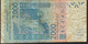 W.A.S. BENIN P216Bo 2000 FRANCS (20)15 FINE NO P.h. - West-Afrikaanse Staten