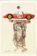 CPA MOTOR SPORTS, FERRARI 206 DINO RALLY RACING CAR, NANI TEDESCHI ILLUSTRATION - Rallyes