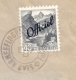 Schweiz - 1942 - 40c Officiel-stamp On Express Cover From Feldpost De Campagne - Armeeflugpark - Documenten