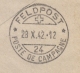 Schweiz - 1942 - 40c Officiel-stamp On Express Cover From Feldpost De Campagne - Armeeflugpark - Documenten