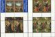 1999 Vaticano Vatican NATALE (con Prior.) - CHRISTMAS 10 Serie Di 4v. In Minifoglio MNH** Minisheet - Natale