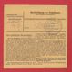 Allemagne  -- Colis Postal  -  Départ Metz Opernplatz -- 12/3/1943 - Lettres & Documents
