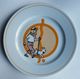 ASSIETTE A DESSERT EN PORCELAINE TINTIN - TABLE & COULEURS 19,5 Cm 1993 - HERGE LES CIGARES DU PHARAON (1) - Dishes