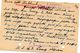 Tarjeta  Con  Franquicia Militar  1 Compañia Bad. Leib-gren. Regimiento Nº 109  . Año 1918 - Cartas & Documentos