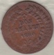 ARGENTINE. BUENOS AIRES. 2 REALES 1860. Copper .KM# 11 - Argentine