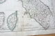 CARTE ANCIENNE 18EME 1762  S. ROBERT DE VAUGONDY LA CORSE LOMBARDIE TOSCANE  L'ETAT DU ST. SIEGE ITALIE  E.DUSSY - Cartes Géographiques