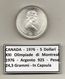 Canada - 1976 - 5 Dollari - XXI^ Olimpiadi Di Montreal Del 1976- Argento 925 - Peso 24,3 Grammi - In Capsula - (MW1166) - Canada