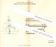 Original Patent - Caspar Pickert , Schweinfurt , 1882 , Malzwender | Malz , Darre , Bier , Hopfen , Brauerei !!! - Historische Documenten