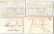 AR61) GREAT BRITAIN - Lot Of 7 Postal History Of Edinburgh - Prestamps - ...-1840 Precursori