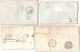 AR61) GREAT BRITAIN - Lot Of 7 Postal History Of Edinburgh - Prestamps - ...-1840 Precursori