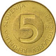 Slovénie, 5 Tolarjev, 1998, TTB, Nickel-brass, KM:6 - Slovénie