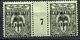 WALLIS ET FUTUNA N°1 * EN PAIRE AVEC MILLESIME 7 (1927) - Unused Stamps