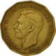 Grande-Bretagne, George VI, 3 Pence, 1945, TTB, Nickel-brass, KM:849 - F. 3 Pence