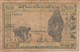 BILLETE DE COSTA DE MARFIL DE 500 FRANCS DEL AÑO 1959  (BANKNOTE) - Côte D'Ivoire