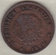 ARGENTINE / TUCUMAN . UN CENTAVO 1890. BRONZE - Argentina