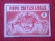 ANTIGUO SOBRE DE CROMOS SIN ABRIR PIPPI CALZASLARGAS EDITORIAL FHER 1974 DIFICIL. Långstrump. PIPI. ESPAÑA. SPAIN VER FO - Otros & Sin Clasificación