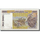 Billet, West African States, 1000 Francs, 1990, KM:707Kg, SUP - West African States