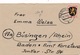 Lettre Reutlingen Zone Francaise - Autres & Non Classés