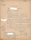 ACC - 27 EVREUX C.P. N° 4 (Ormes) - Documents Liés Au Changement De Correspondant Postal, Datés Du 24-11-1952 - Postdokumente