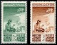 OCEANIE (Ets Fr.) 1942 - Yv. PA 4  5 Et 6 **   Cote= 5,50 EUR - Protection Enfance &amp; Quinzaine Impériale  ..Réf.AFA2 - Posta Aerea