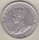 British West Africa . 1 Shilling 1914 H . George V . Argent .KM# 12 - Autres – Afrique