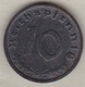 10 Reichspfennig 1938 G (KARLSRUHE)  Bronze-aluminium - 10 Reichspfennig