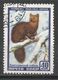 Russia 1957. Scott #1923 (U) Fauna, Sable - Oblitérés