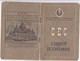 Romania , Roumanie , 1960 , Carnet CEC , Banking Cec Book - Cheques & Traveler's Cheques