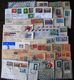 Delcampe - Alle Welt / Worldwide: About 1.500 Covers And Cards - Geschätzt 1.500 Briefe Und Karten - Vrac (min 1000 Timbres)
