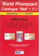 World Phonecard Catalogue "Red" - 11.1, Africa 2, Update 1 - 2004 - Supplies And Equipment