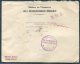 Persia Iran Teheran Cover - USA. R.H.S. 'Deficiency In Address Supplied By N.Y.P.O. - I.S.'  Post Office Instructional - Iran