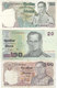 THAILANDE Lot De 6 Billets THAILAND - Thaïlande