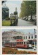 Australia VICTORIA BENDIGO City Views Trams Cars Chinese Joss House Nucolorvue Postcard View Folder C1970s - Bendigo