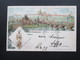 AK Litho 1897 Mehrbildkarte Gruss Aus Prag. Nach Pilsen Gesendet! Verlag G. Neugebauer - Greetings From...