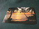 STORIA POSTALE  FRANCOBOLLO INSETTO SEYCHELLES  ANSE TAKAMAKA MAHE TRAMONTO SPIAGGIA PALME - Seychelles