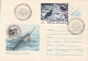 69961- NARWHAL, ARCTIC WILDLIFE, RESEARCH PROGRAM, COVER STATIONERY, BIRD STAMP, 1994, ROMANIA - Arctic Tierwelt