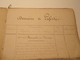 INVENTAIRE DU DOMAINE DE LAFERTE 1839 ?? 1851 ?? - Manuscrits