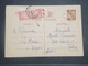 FRANCE - Taxes De Vichy Sur Entier Postal Type Iris De La Bresse En 1941 - L 14779 - 1859-1959 Lettres & Documents