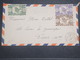 NOUVELLE CALÉDONIE - Enveloppe De Nouméa Pour Paris En 1946 , Affranchissement Plaisant - L 14780 - Brieven En Documenten
