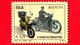 ITALIA - Usato - 2013 - Europa -  0,70 - Motocicli Usati Per Il Servizio Postale - 2011-20: Usati