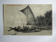 CEYLON SRI LANKA COLOMBO Kolamba Native Fishing Canoe Boat Fisherman AK CPA Old Postcard - Sri Lanka (Ceylon)